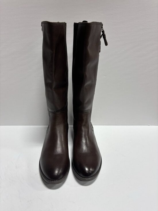 Hush Puppies Women’s Jaylin Tall Brown Boots, Size 8M, Wide Calf - Picture 3 of 9